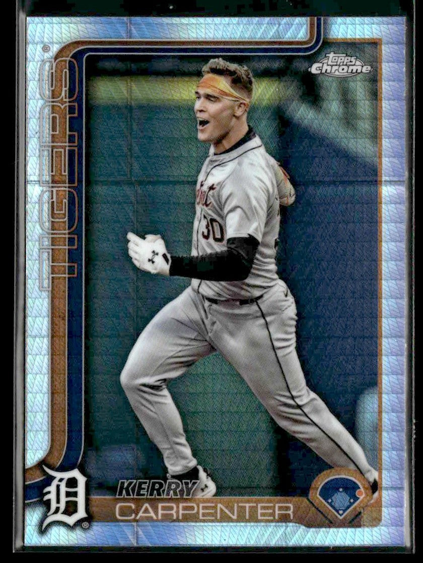 2025 Topps Chrome #299 Kerry Carpenter Refractors