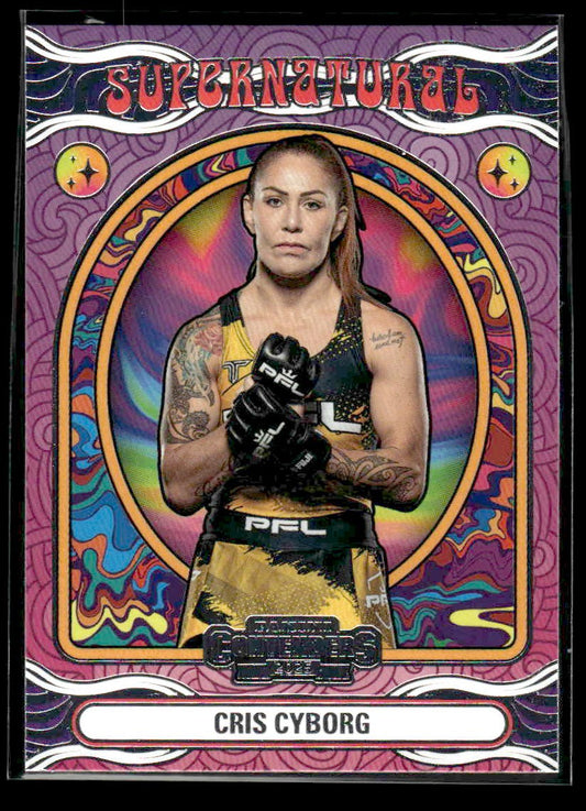 2025 Panini Contenders PFL #5 Cris Cyborg Supernatural