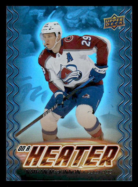 2024-25 Upper Deck #OH-5 Nathan MacKinnon On a Heater