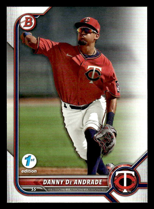 2022 Bowman Draft 1st Edition #BD-107 Danny De Andrade