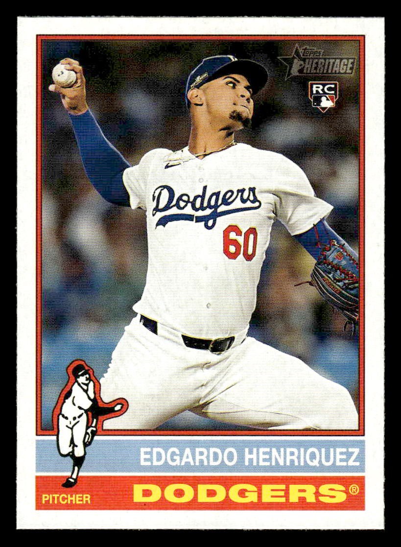 2025 Topps Heritage #180 Edgardo Henriquez