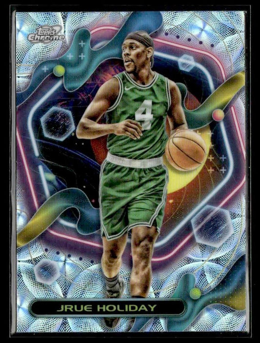 2023-24 Topps Chrome Cosmic #9 Jrue Holiday Nucleus Refractors