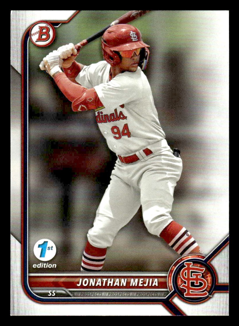 2022 Bowman Draft 1st Edition #BD-186 Jonathan Mejia