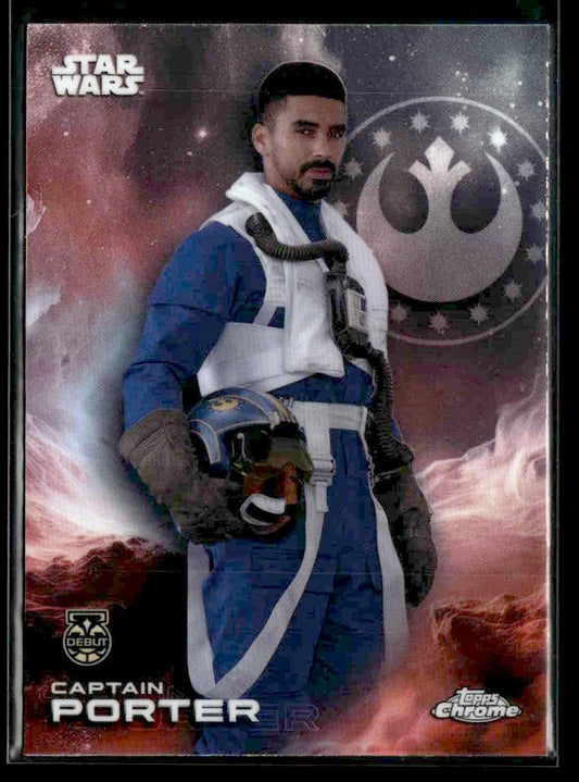 🌟 Captain Porter — 2025 Topps Chrome Star Wars #20 🌟