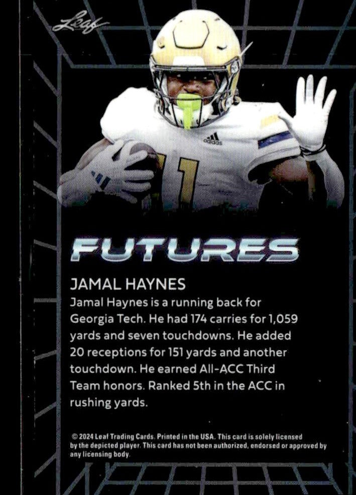 2024 Leaf Futures #94 Jamal Haynes