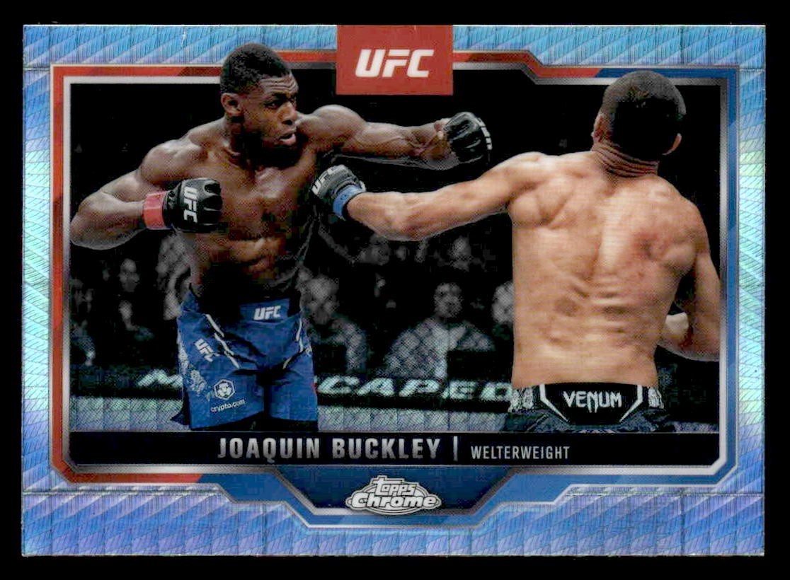 2025 Topps Chrome UFC #39 Joaquin Buckley Prism Refractor