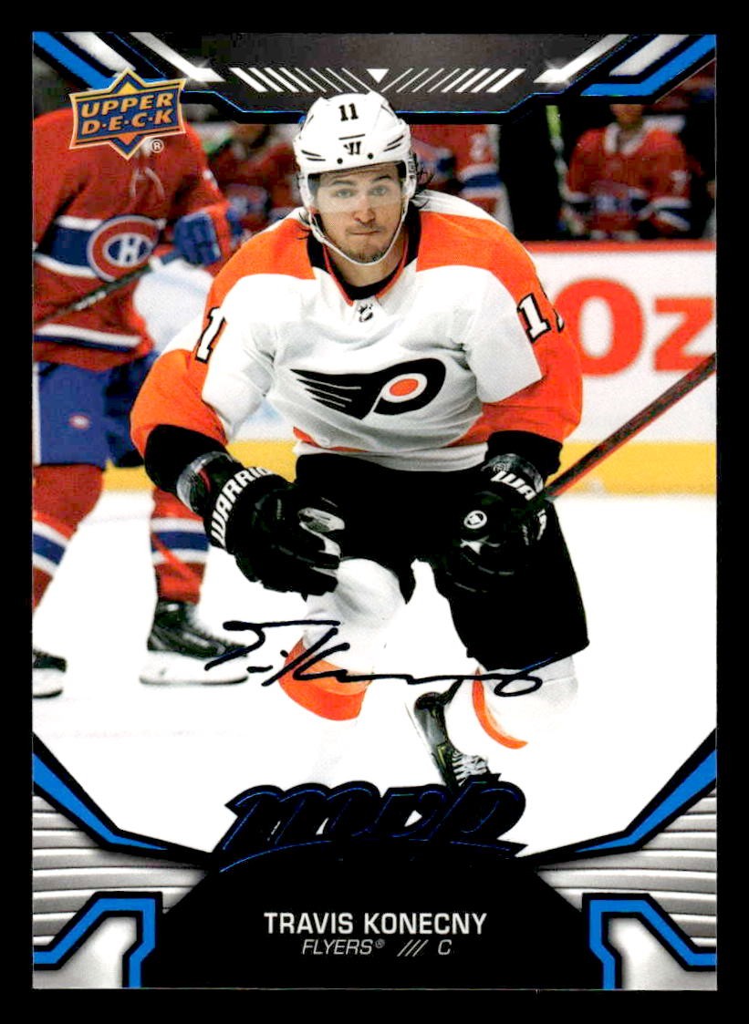 2022-23 Upper Deck MVP #124 Travis Konecny Blue Script