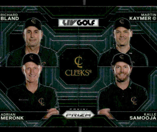 2024 Prizm LIV #57 Martin Kaymer/Adrian Meronk/Richard Bland/Kalle Samooja