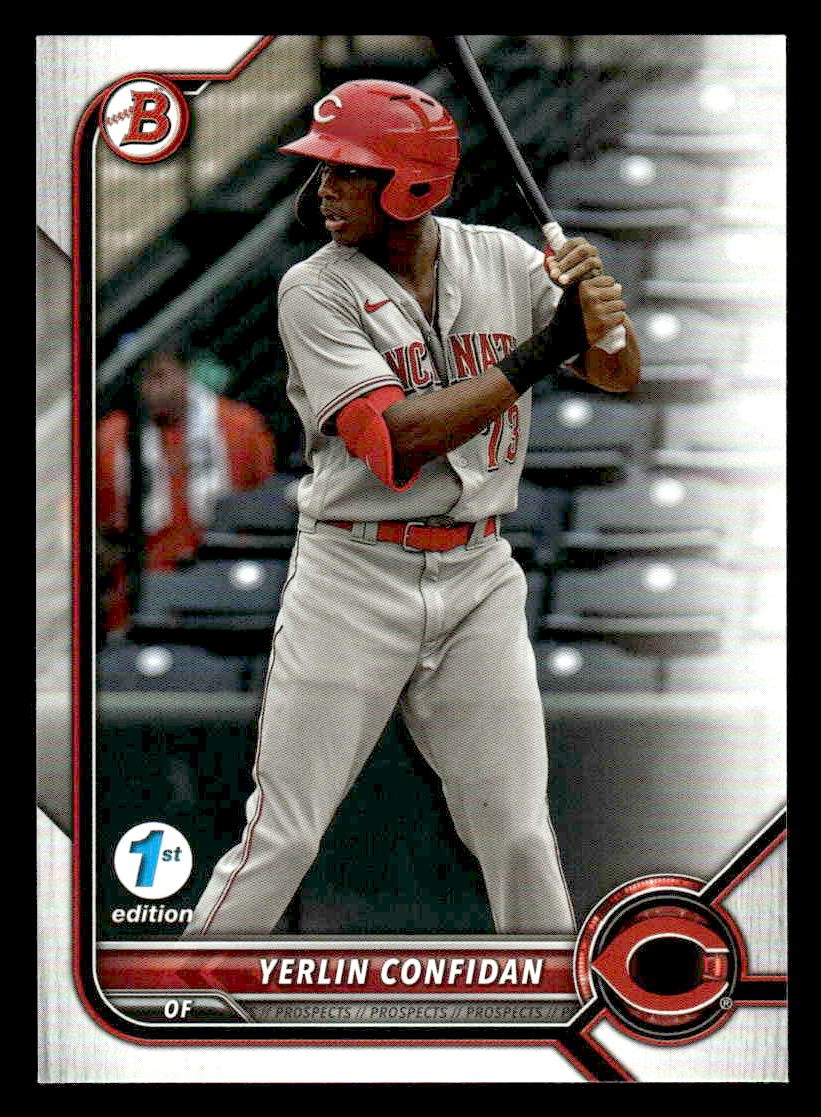 2022 Bowman Draft 1st Edition #BD-199 Yerlin Confidan