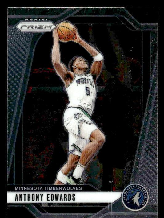 2024-25 Panini Prizm #100 Anthony Edwards