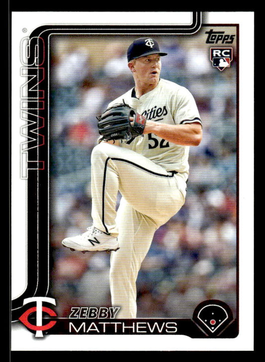 2025 Topps #283 Zebby Matthews