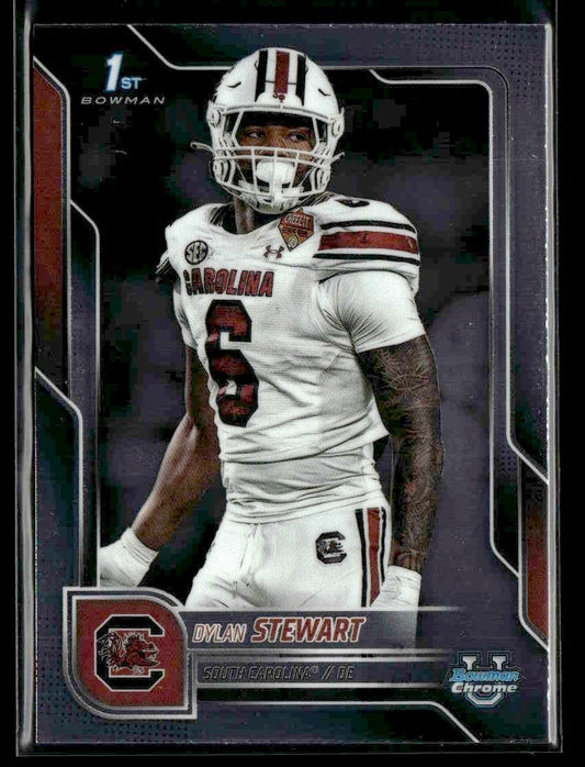 2025 Bowman University Chrome #124 Dylan Stewart