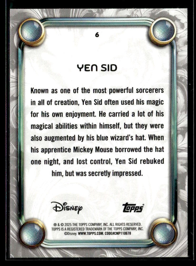 2025 Topps Disney Wonder #6 Yen Sid