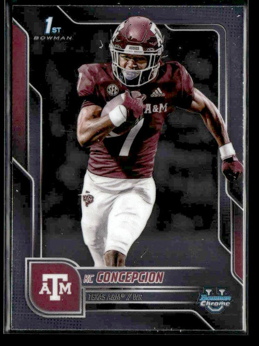 2025 Bowman University Chrome #91 KC Concepcion