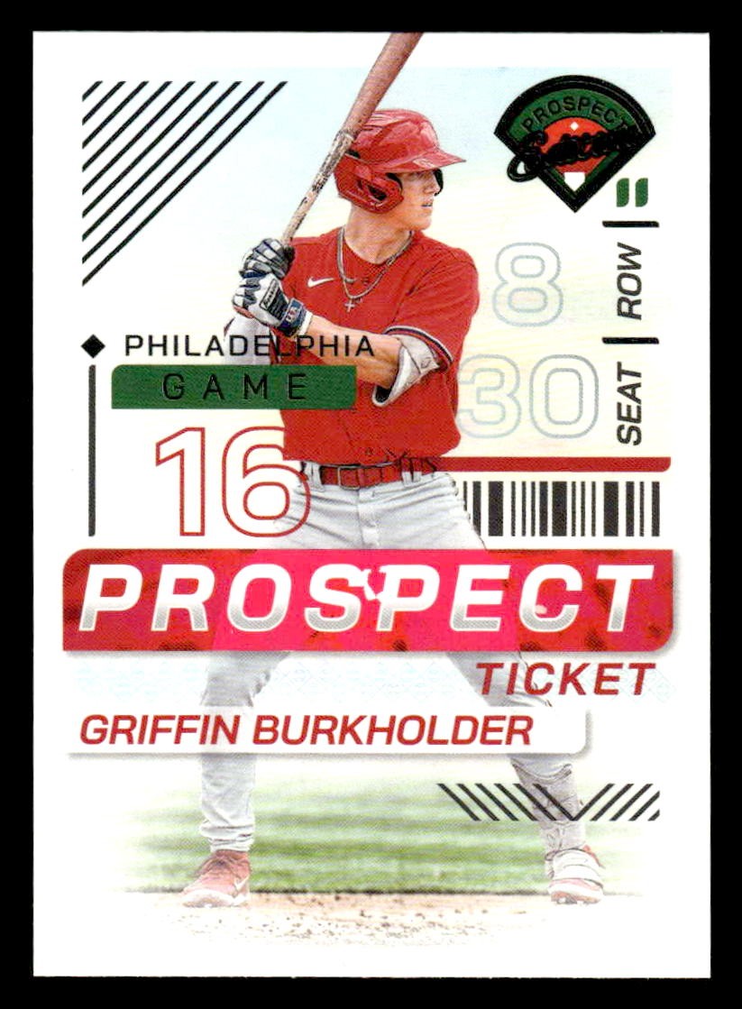 2024 Panini Prospect Edition #158 Griffin Burkholder