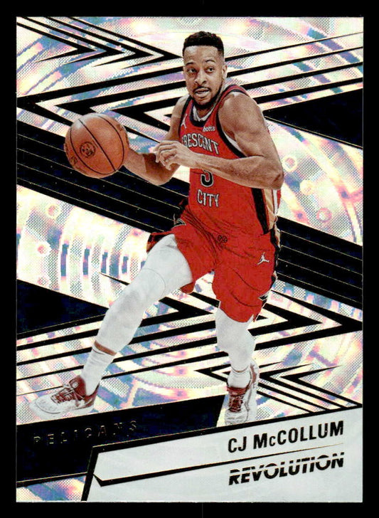 2024-25 Panini Revolution #2 CJ McCollum Fractal