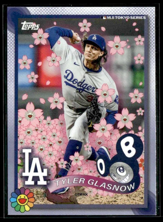 2025 Topps MLB World Tour Tokyo Series Takashi Murakami #13 Tyler Glasnow