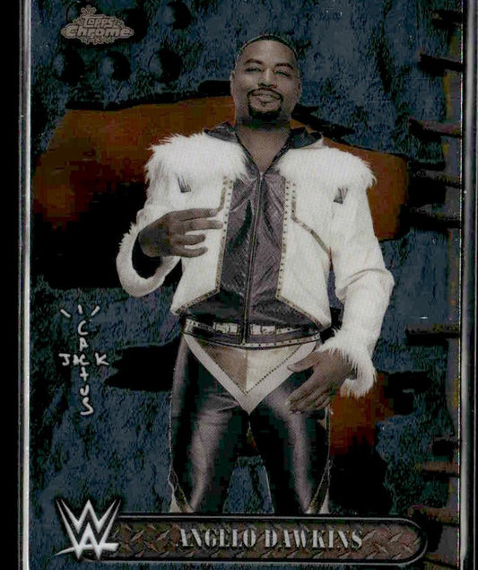 2025 Topps Chrome WWE x Cactus Jack #99 Angelo Dawkins