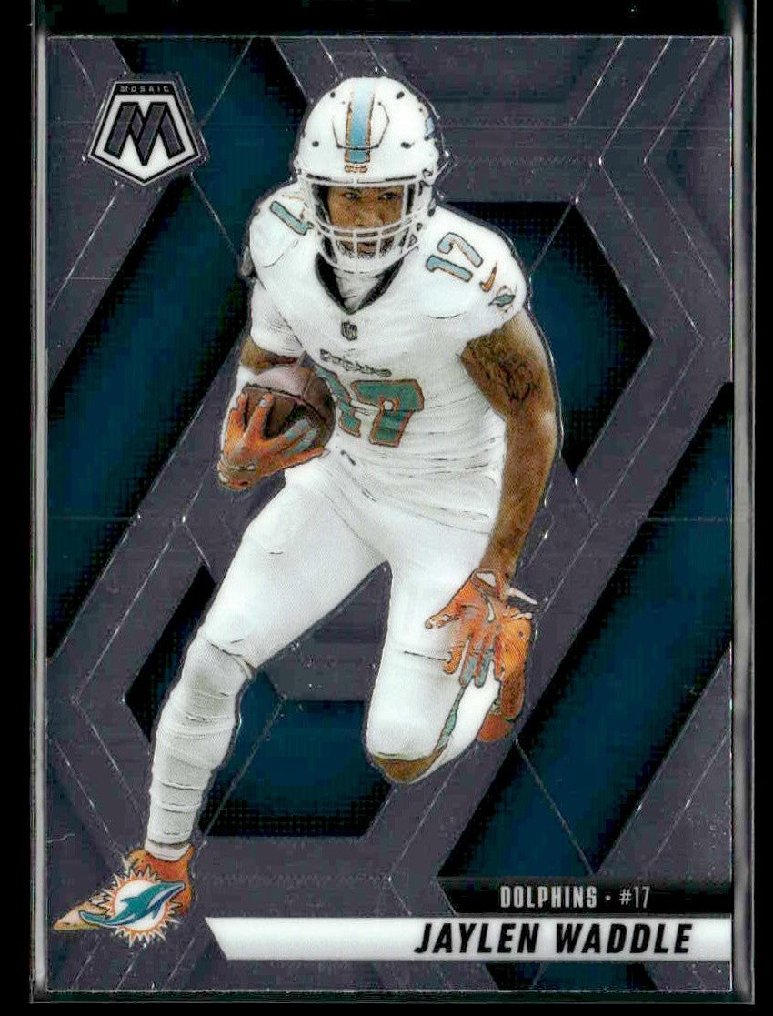 2025 Panini Mosaic #155 Jaylen Waddle