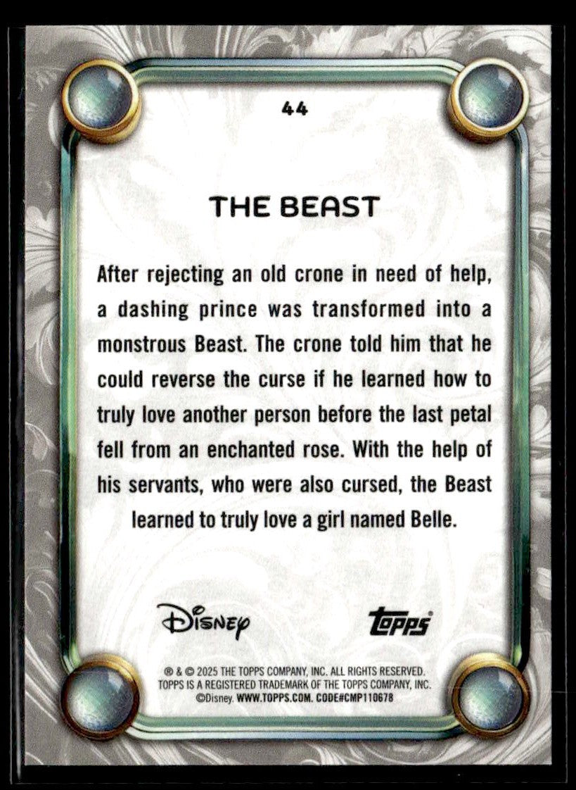 2025 Topps Disney Wonder #44 The Beast