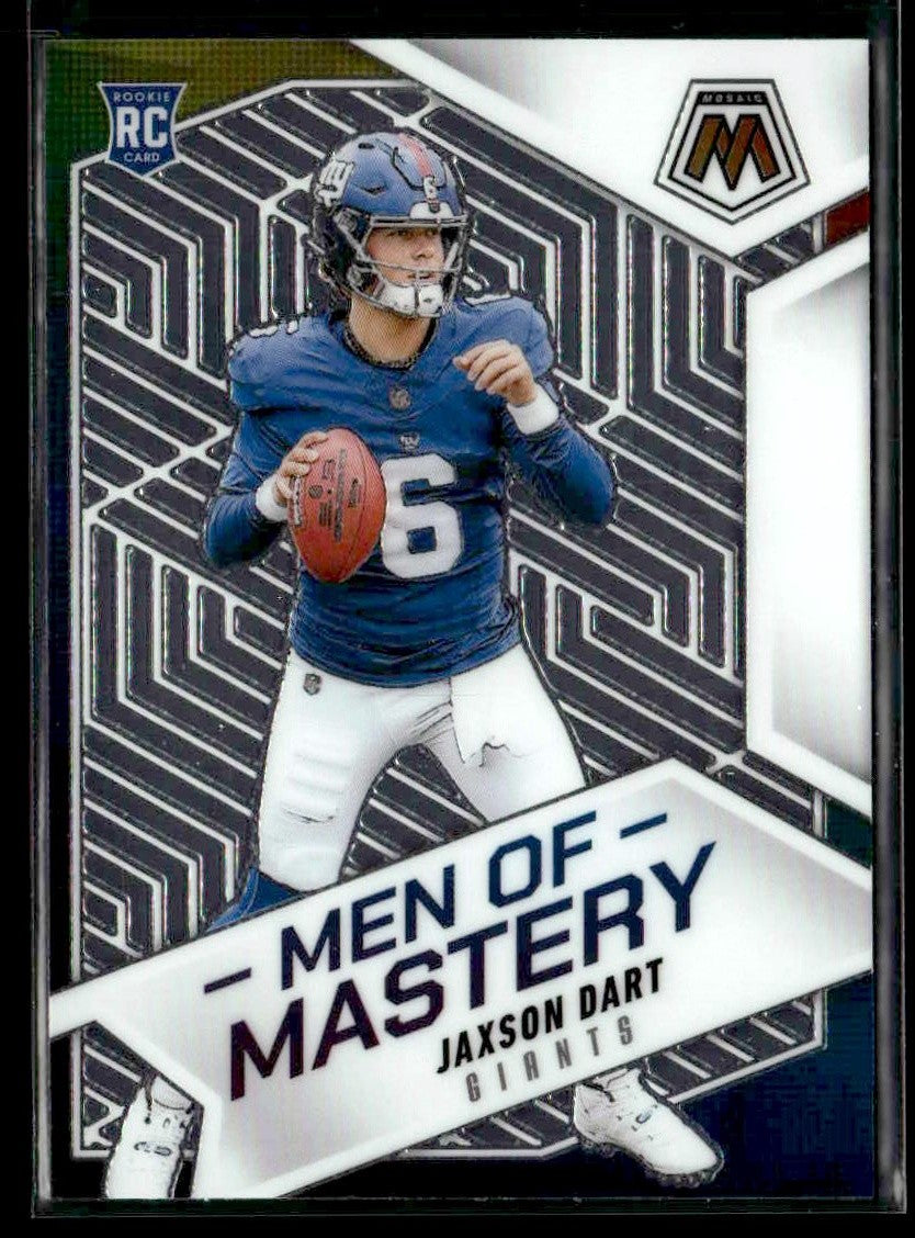 2025 Panini Mosaic #20 Jaxson Dart Men of Mastery