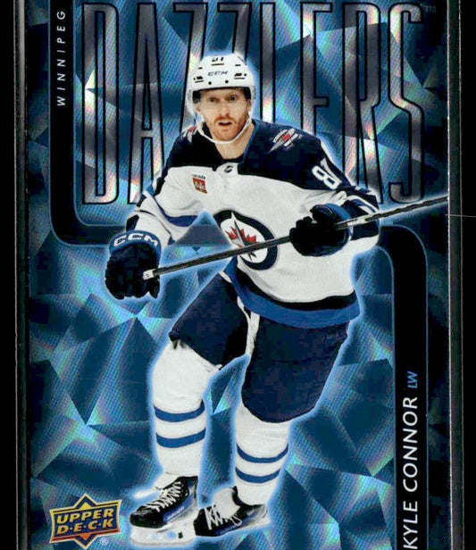 2025-26 Upper Deck #DZ-29 Kyle Connor Dazzlers Blue
