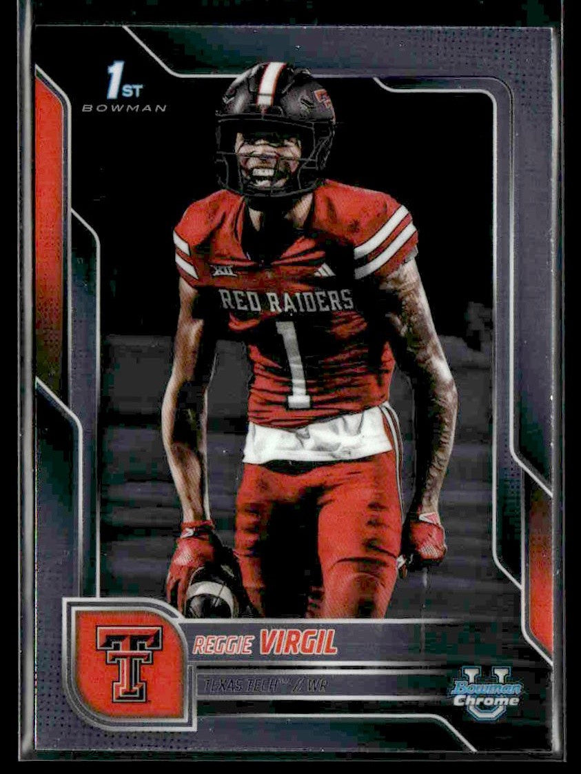 2025 Bowman University Chrome #164 Reggie Virgil