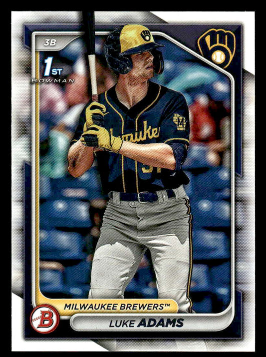 2024 Bowman #BP-50 Luke Adams Prospects