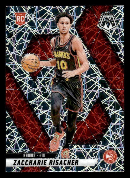 2024-25 Panini Mosaic #213 Zaccharie Risacher Premium