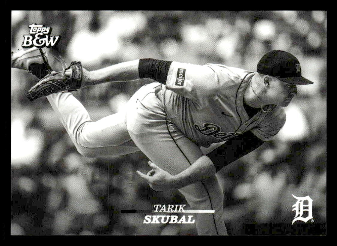 2024 Topps Black & White #95 Tarik Skubal