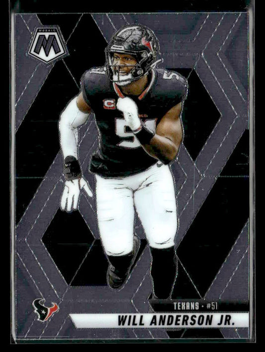 2025 Panini Mosaic #24 Will Anderson Jr.