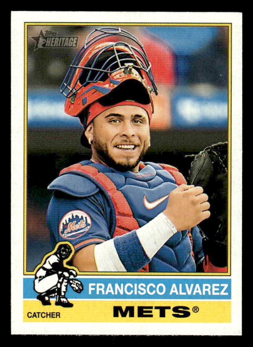 2025 Topps Heritage #178 Francisco Alvarez