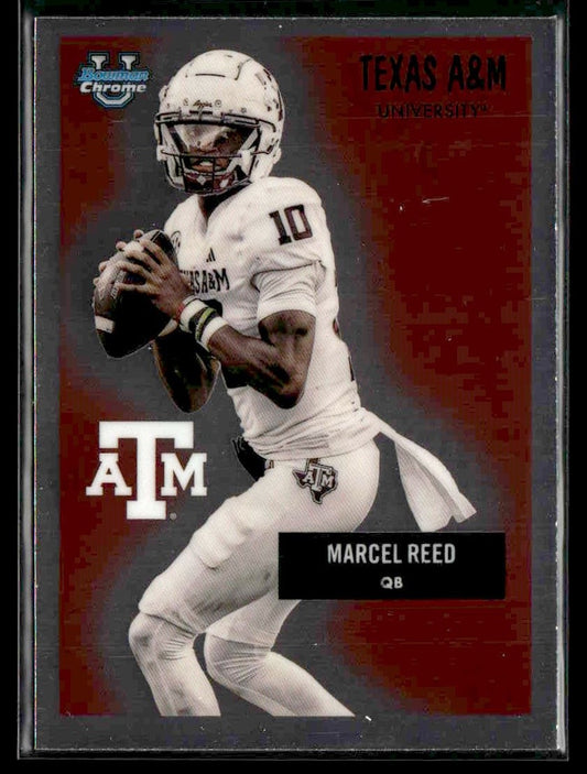 2025 Bowman University Chrome #55AV-2 Marcel Reed 1955 Bowman Football