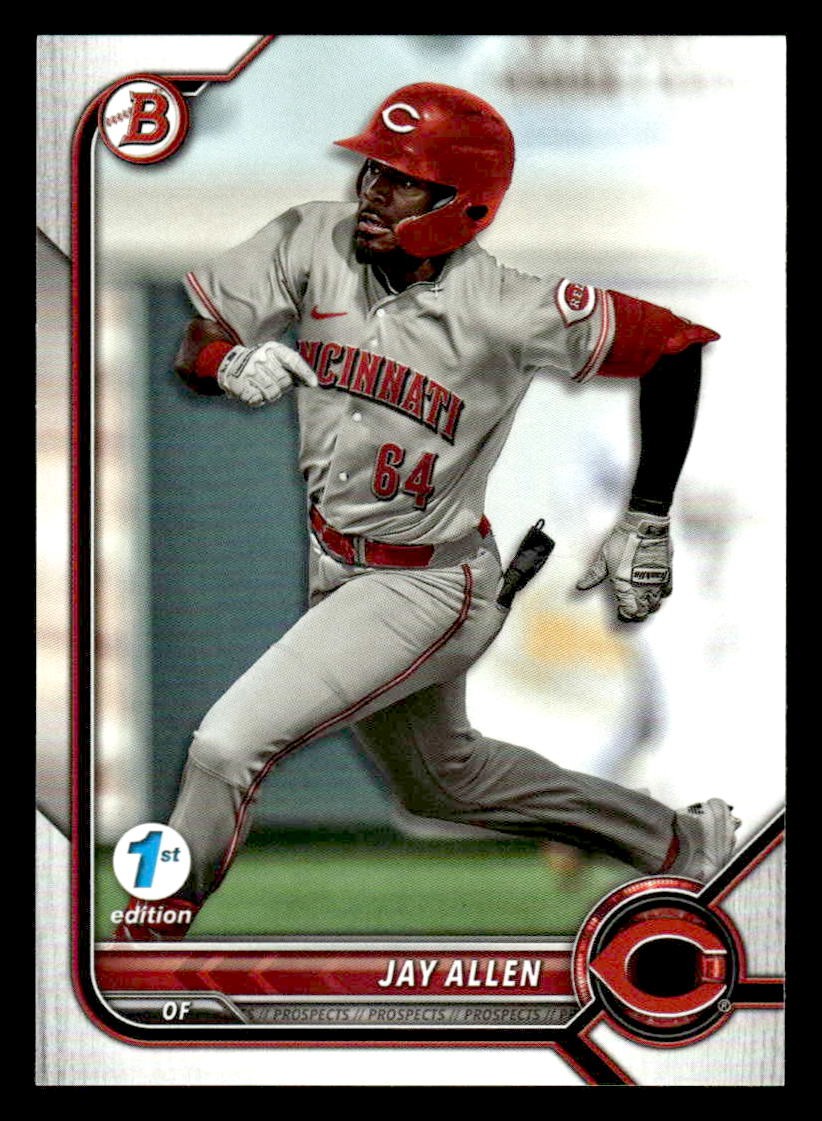 2022 Bowman Draft 1st Edition #BD-192 Jay Allen