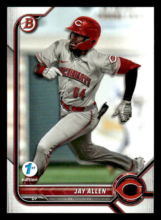 2022 Bowman Draft 1st Edition #BD-192 Jay Allen