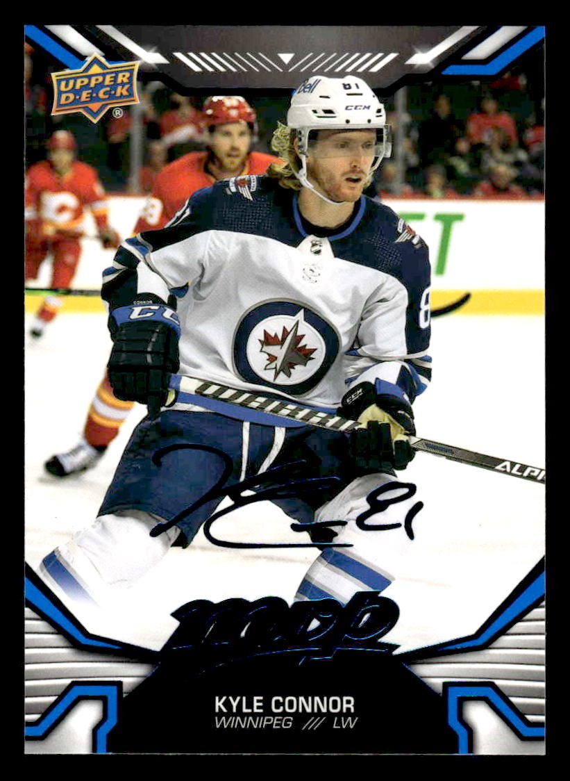 2022-23 Upper Deck MVP #13 Kyle Connor Blue Script
