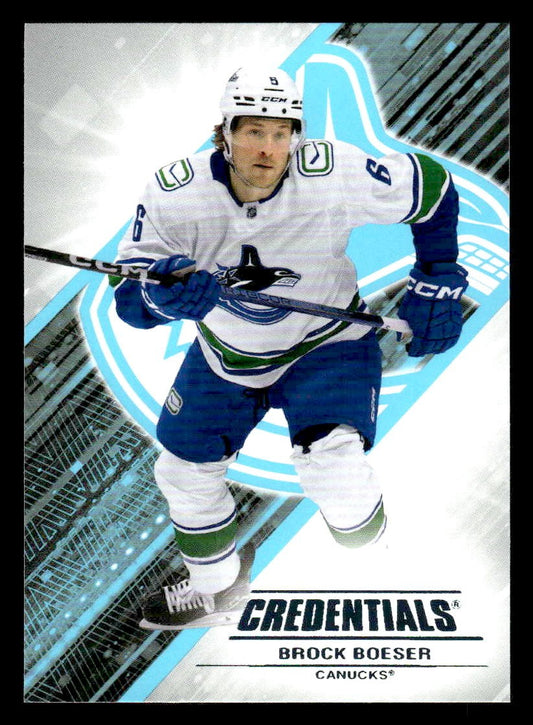 2024-25 Upper Deck Credentials #77 Brock Boeser