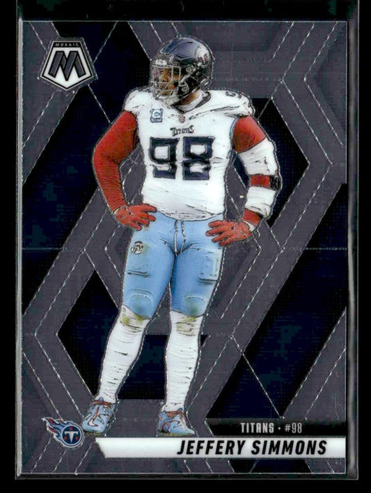 2025 Panini Mosaic #81 Jeffery Simmons