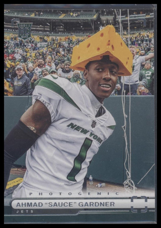 2022 Panini Chronicles #PH-33 Ahmad "Sauce" Gardner Photogenic