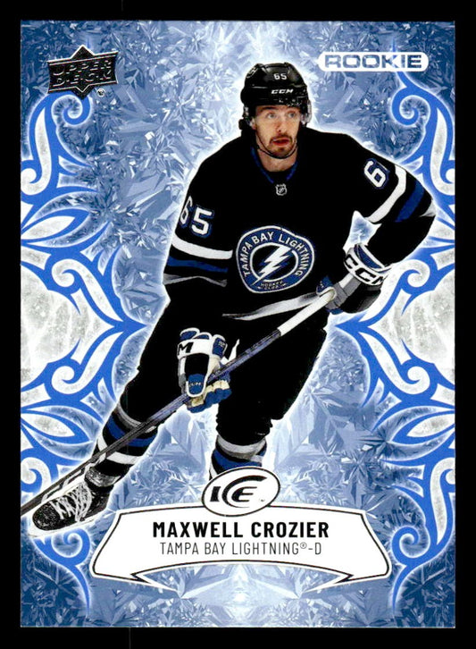 2024-25 Upper Deck Ice #108 Maxwell Crozier