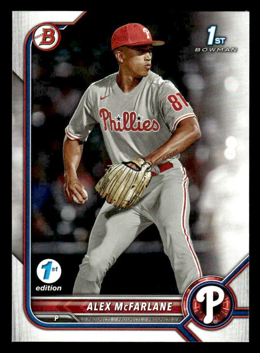 2022 Bowman Draft 1st Edition #BD-117 Alex McFarlane