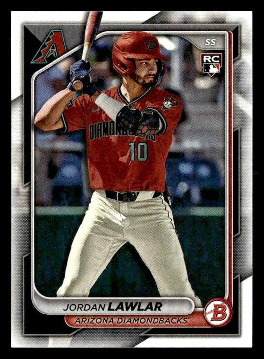 2024 Bowman #96 Jordan Lawlar