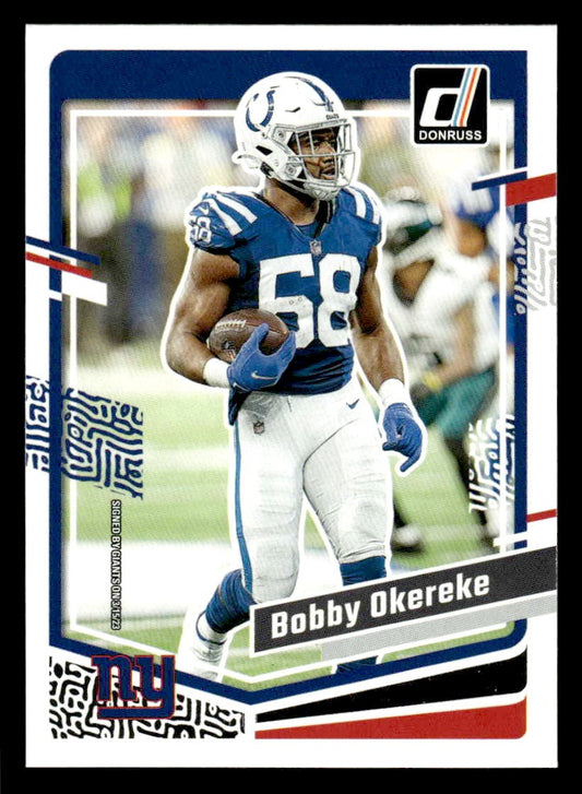 2023 Donruss #124 Bobby Okereke