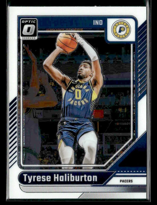 2024-25 Donruss Optic #215 Tyrese Haliburton