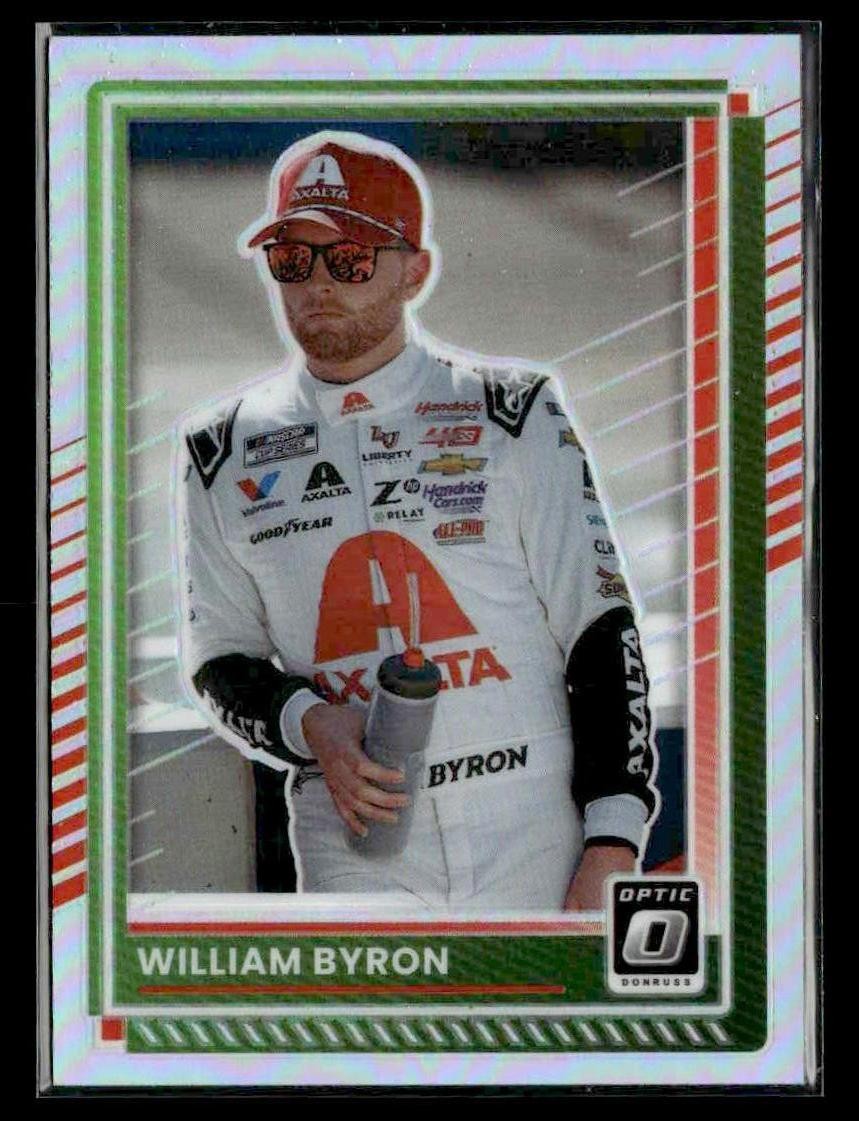2025 Donruss #6 William Byron Optic Holo