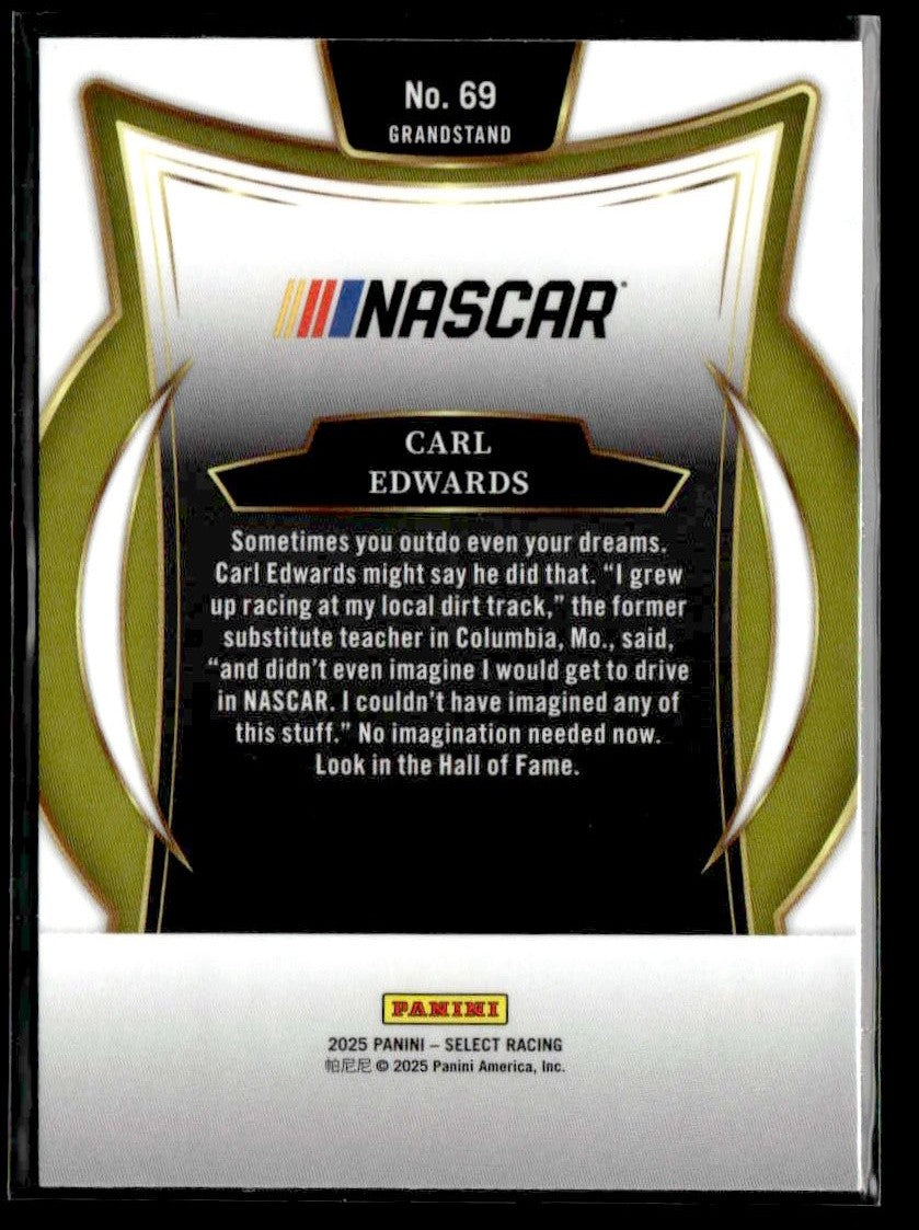 2025 Panini Select #69 Carl Edwards