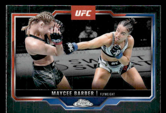 2025 Topps Chrome UFC #187 Maycee Barber