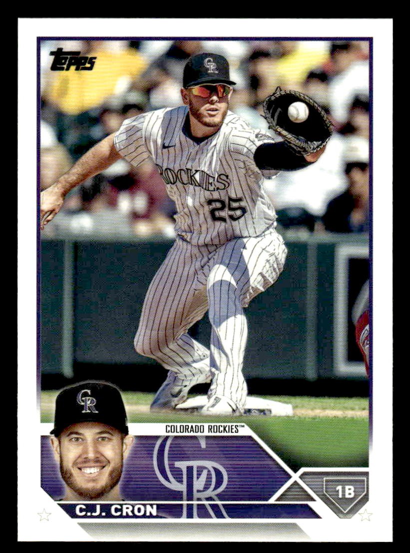 2023 Topps #63 C.J. Cron