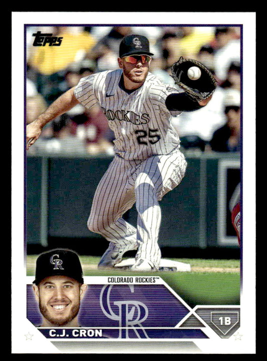 2023 Topps #63 C.J. Cron