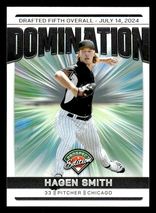2024 Panini Prospect Edition #23 Hagen Smith Domination